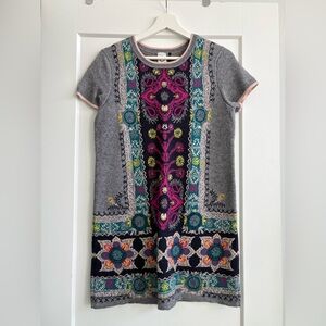 Akemi+Kin Anthropologie Kaleidoscope Sweater Dress